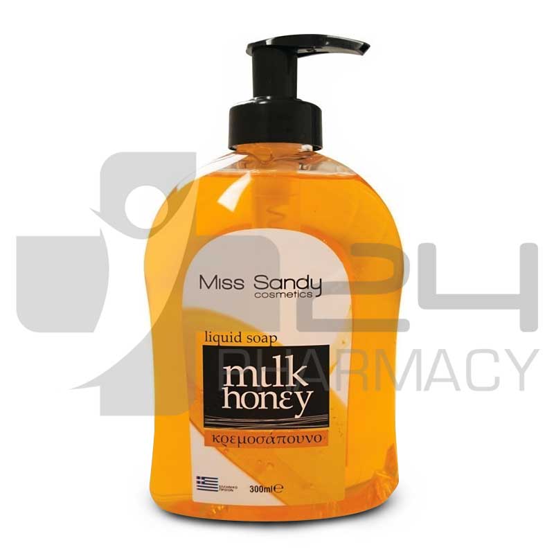 Miss Sandy Liquid Soap Milk Honey 300ml 24pharmacy Gr